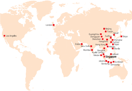 DBS world reach