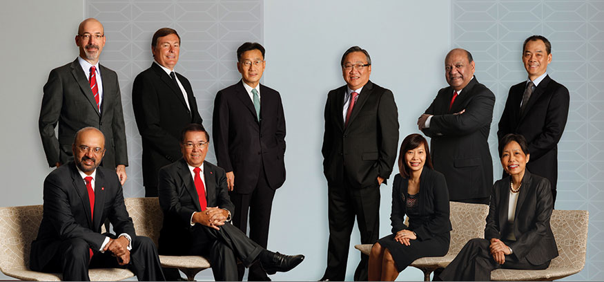 DBS Annual Report 2012  Key Highlights - Board of Directors