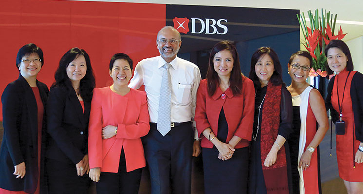 More than one in three leaders at DBS are women