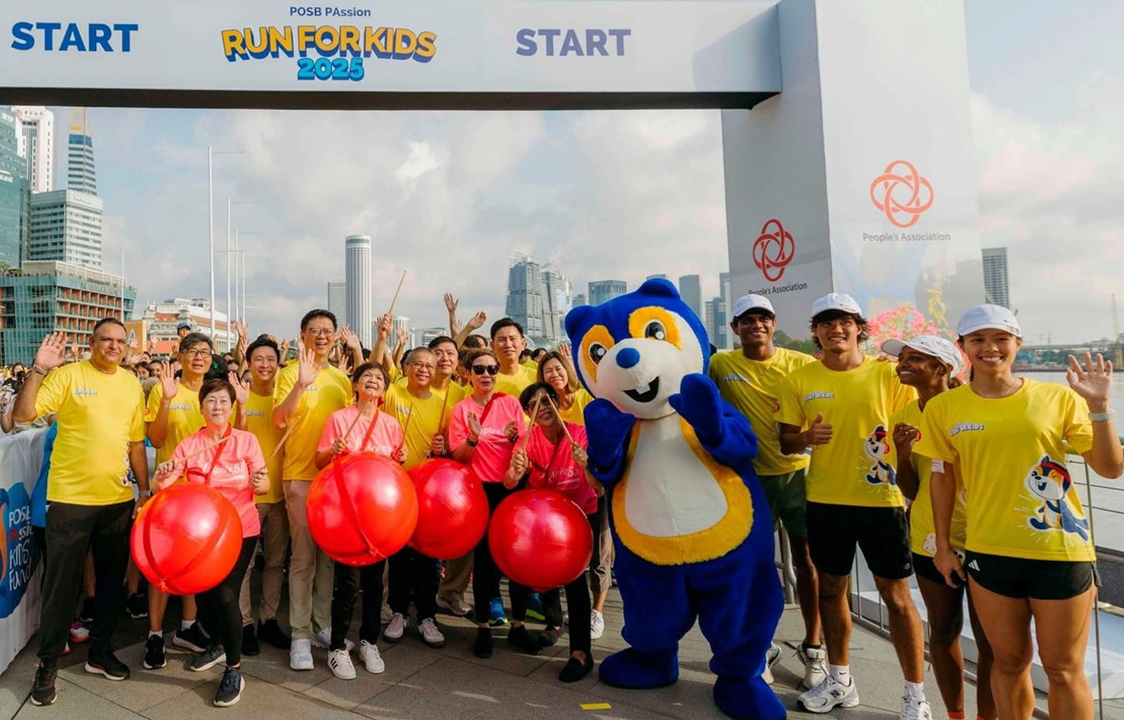 POSB PAssion Run for Kids Start Line