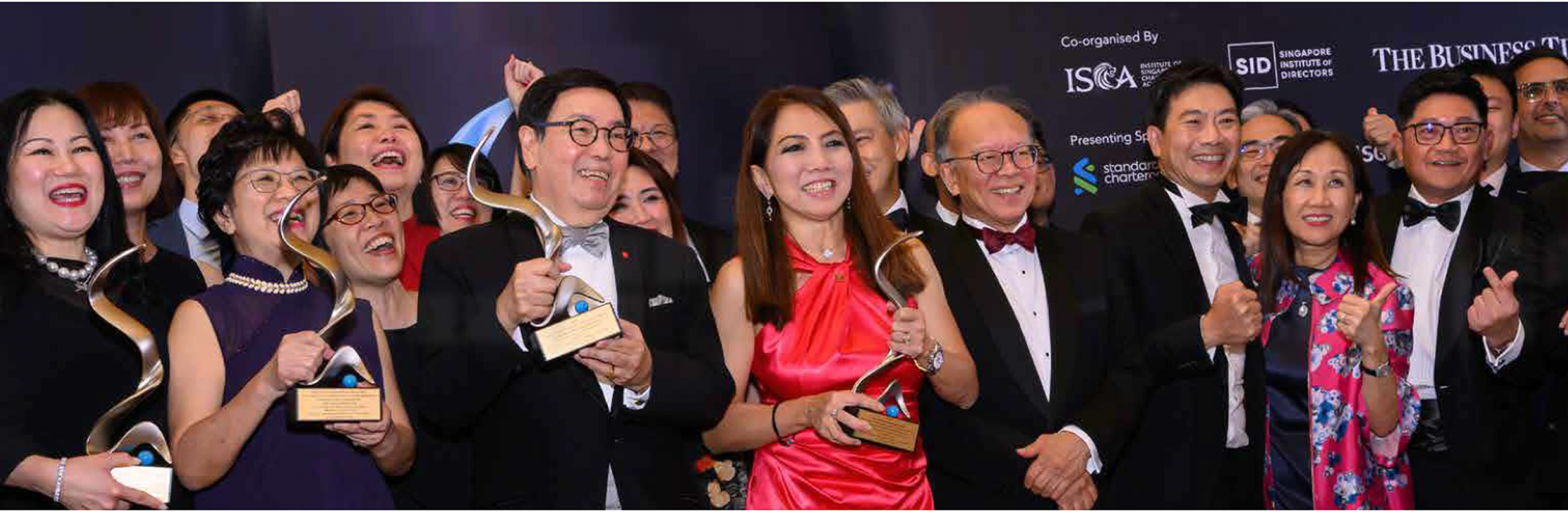 DBS team at Singapore Corporate Awards