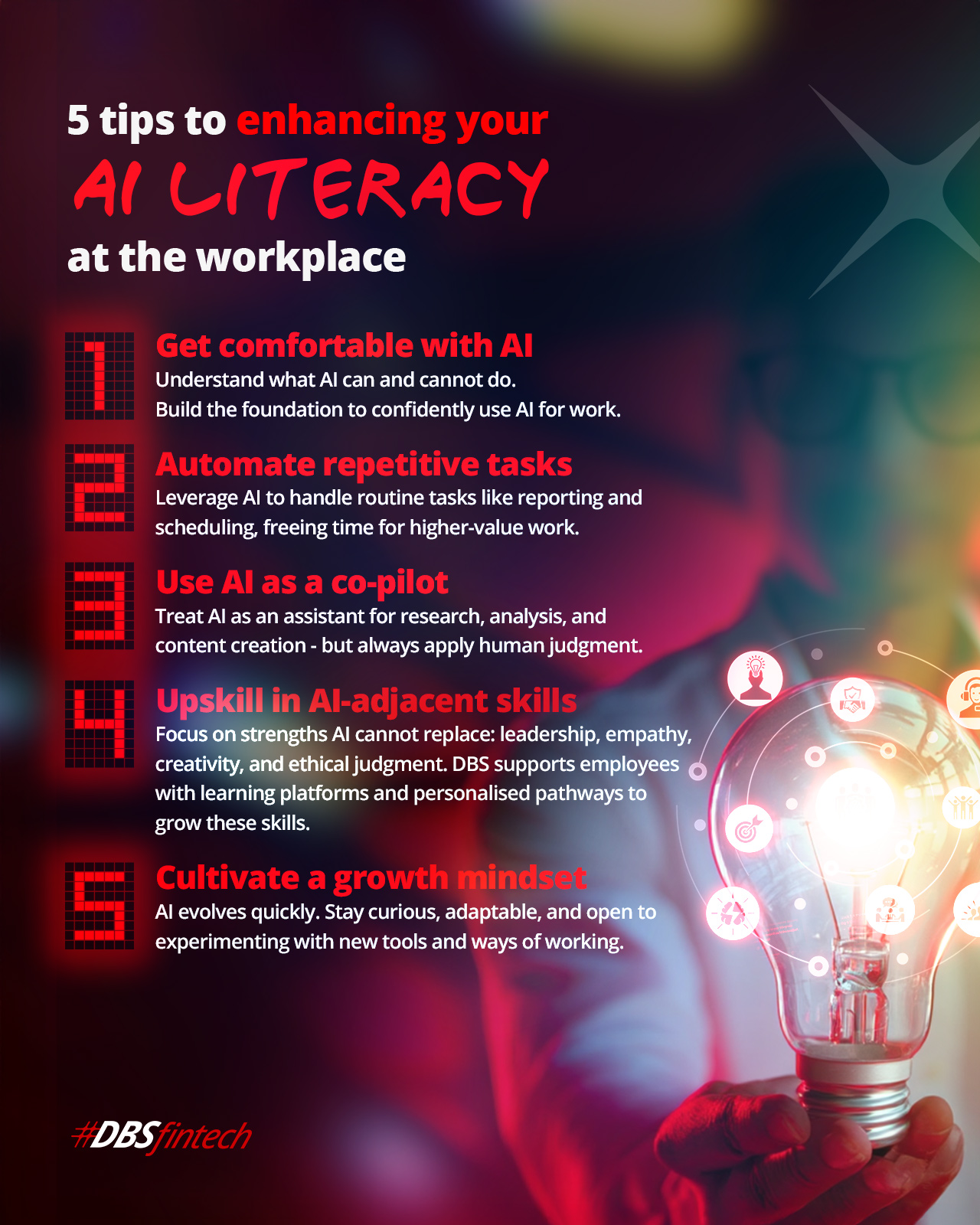 5 tips to enhance AI literacy at the workplace