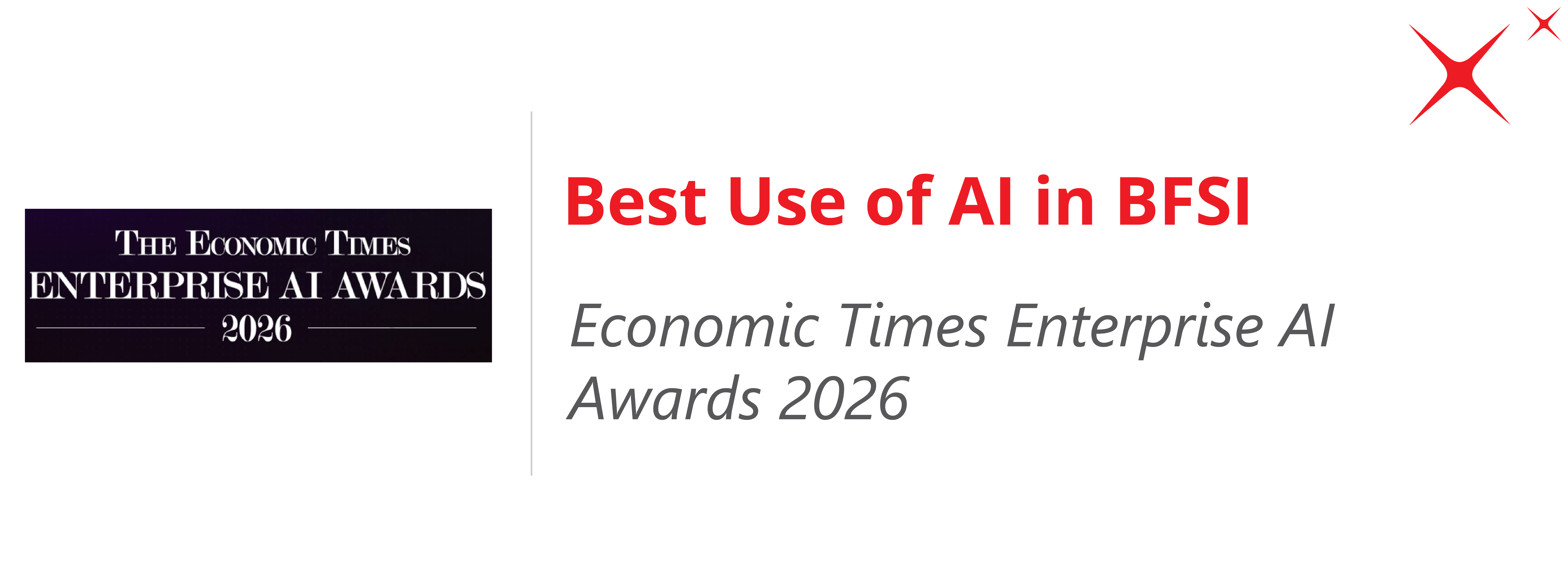ET Enterprise AI Awards 2026 - Best Use of AI in BFSI