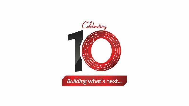 Celebrating 10 building what's next