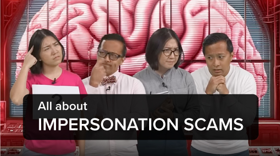 All about impersonation scams | DBS x SPF