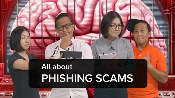 All about phishing scams | DBS x SPF