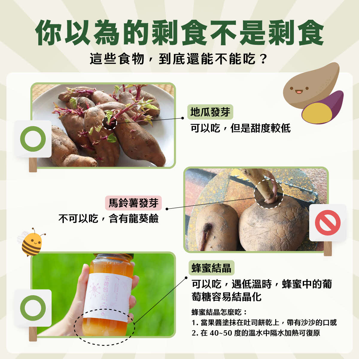 星展食物零浪費小學堂(二)小心被誤認的剩食