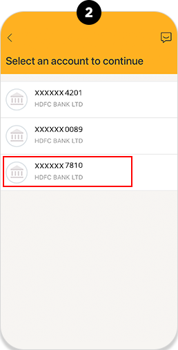 Select Link Other Bank Account & Pull Money From It Using UPI