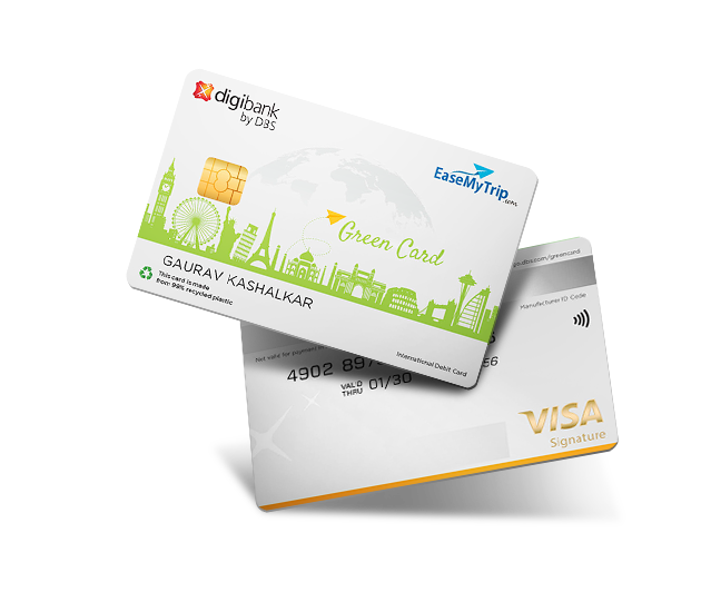 digibank EaseMyTrip digibank Green International Debit Card