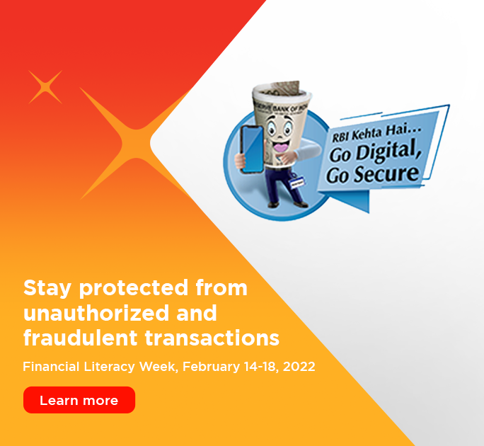 Stay protected from unauthorized and fraudulent transactions
