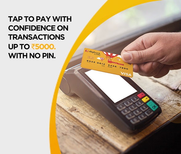 Pay it safe with digibank debit card