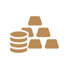 Gold Bullion Bars and Coins