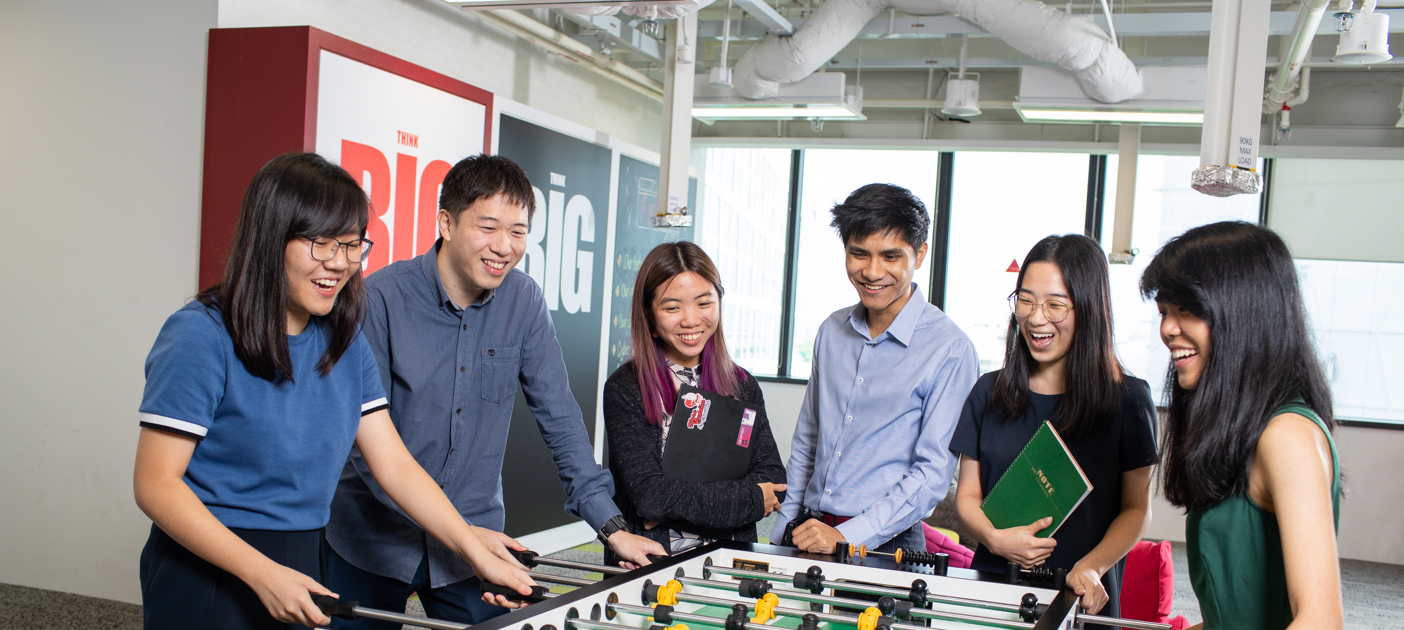 Experience the many perks of working at DBS​