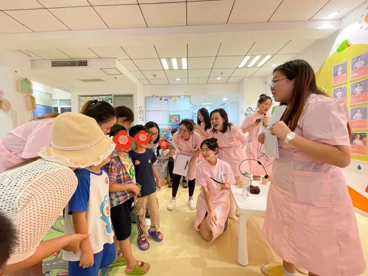 In-person classroom activities at Voice Changer centres.
