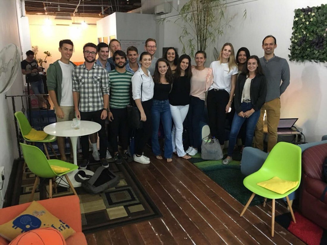 Meeting with Essec MBA students