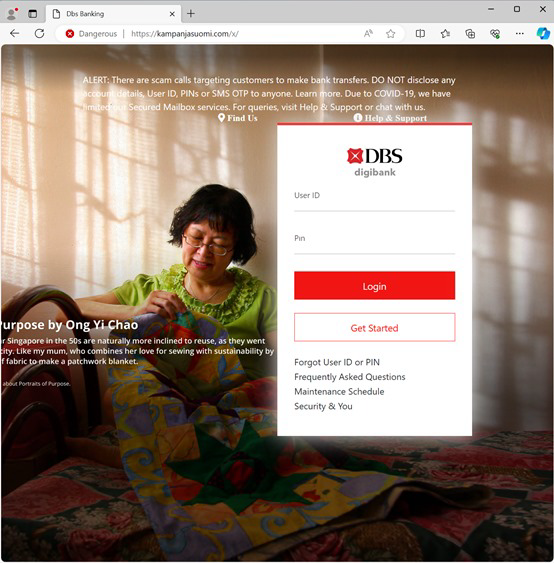 Security Alert | DBS Hong Kong