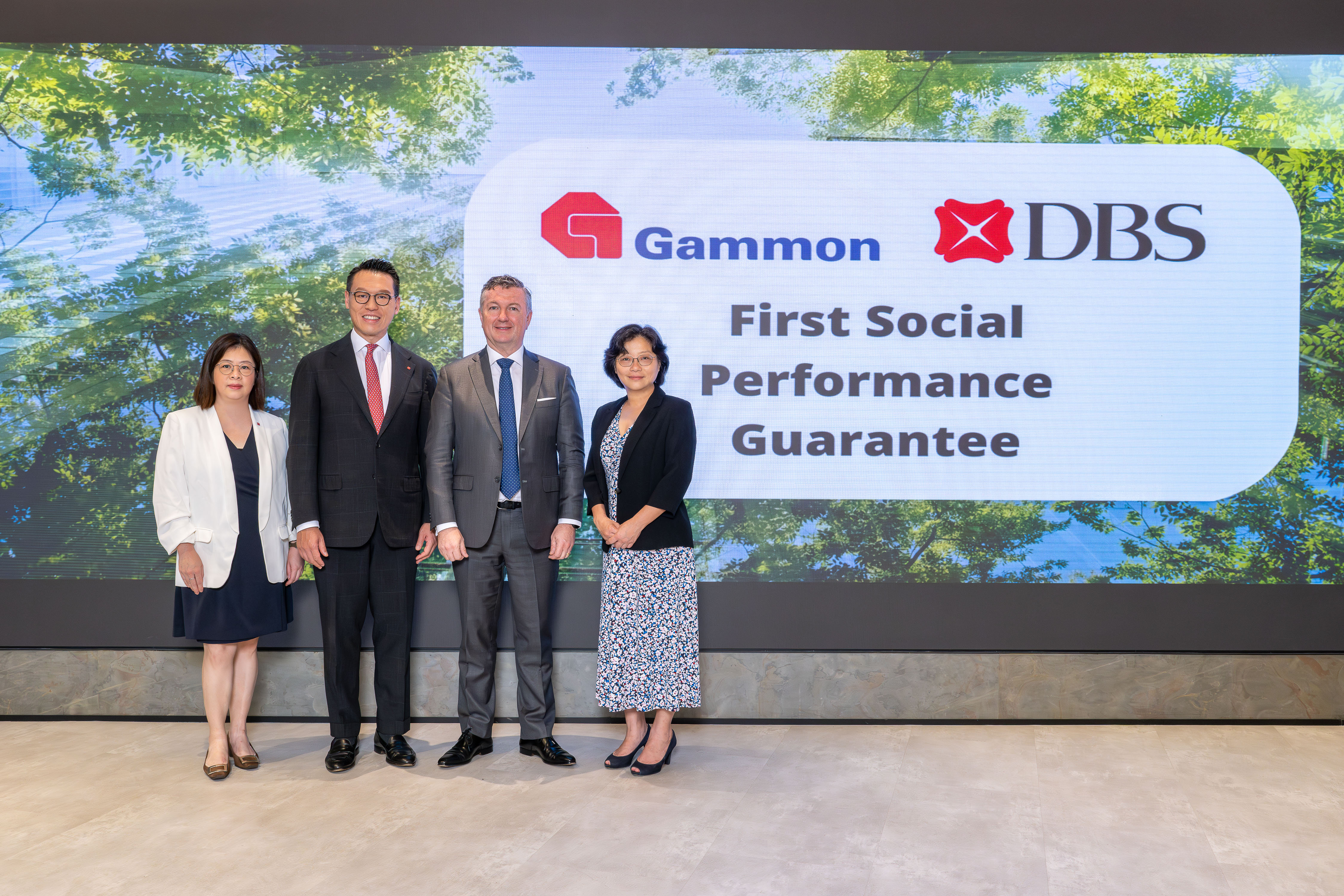 星展香港為金門建築提供首個社會效益銀行擔保，支持香港公營房屋發展