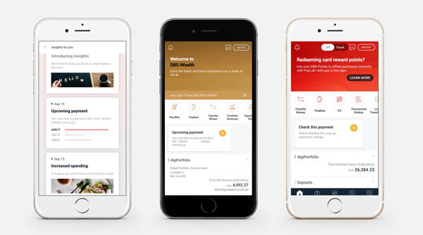 DBS Doubles Down on Intelligent Banking Amid Still-surging Digital Adoption 64 Intelligent insights for personalised financial management on DBS digibank and DBS iWealth