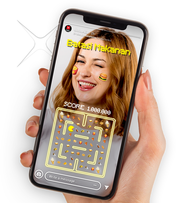 DBS - #MakanTanpaSisa Instagram AR Filter Competition