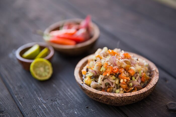 Sambal matah, citarasa khas Bali.